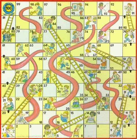 Chutes And Ladders Template
